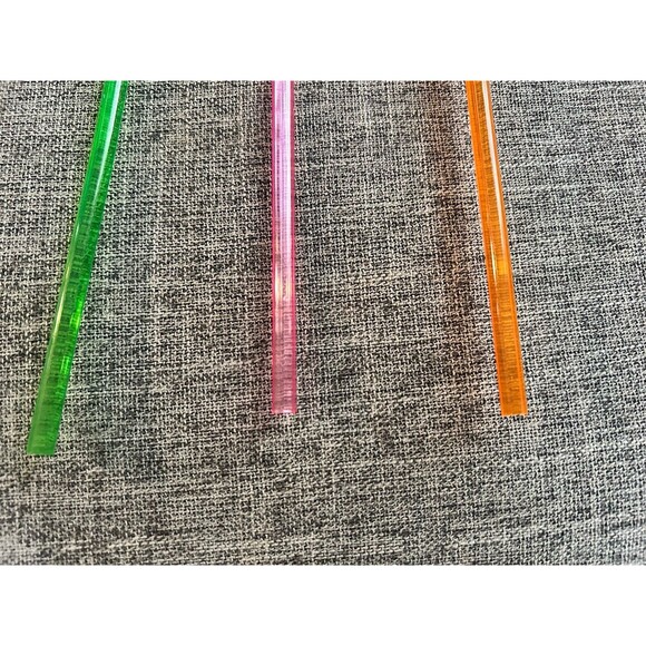 Avengers 7 Pack Reusable Straws Black Panther Black Widow Iron Man Etc. - Picture 5 of 7